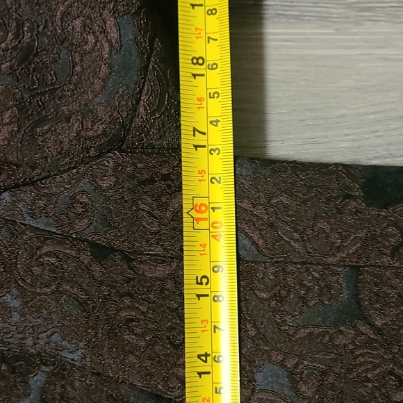 TED BAKER LONDON Women's Jacquard Floral Print Lace Purple Black Blazer size 2 - Picture 4 of 8